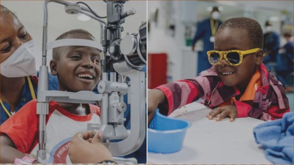Young Boy’s Vision Restored by Charitable Eye Surgery