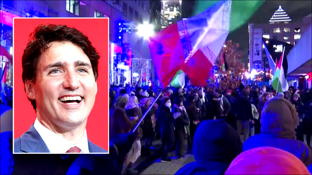 Montreal Protest Erupts: Demonstrators and Police Clash Amid Smoke Bomb Chaos