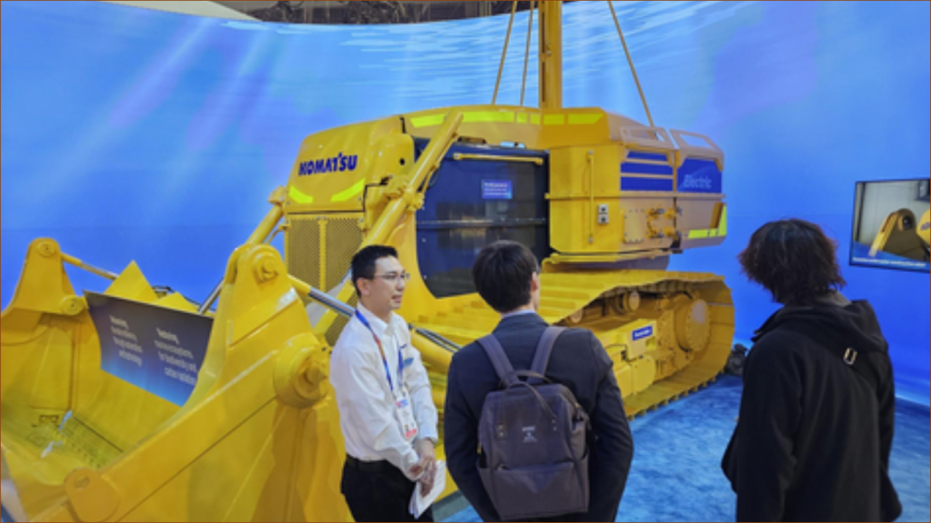 Komatsu Showcases Groundbreaking Lunar and Underwater Technology at CES 2025