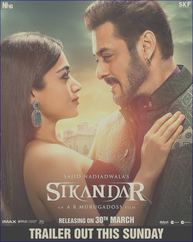 Salman Khan, Sajid Nadiadwala, and A R Murugadoss Set to Launch ‘Sikandar’ Trailer This Sunday, March 23!