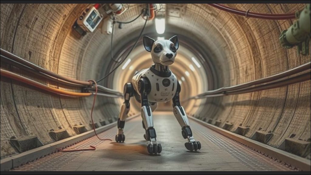 China Introduces Smart Robotic Canine for Underground Cable Tunnel Inspections