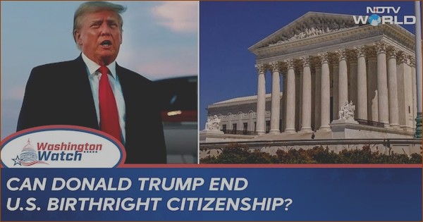 Supreme Court Considers Challenge to Birthright Citizenship Rights