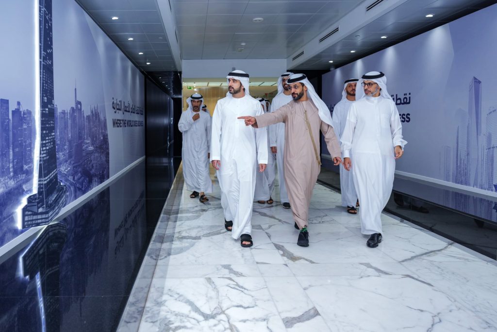 Sheikh Hamdan Explores the DMCC’s Grand Diamond Tender Hub