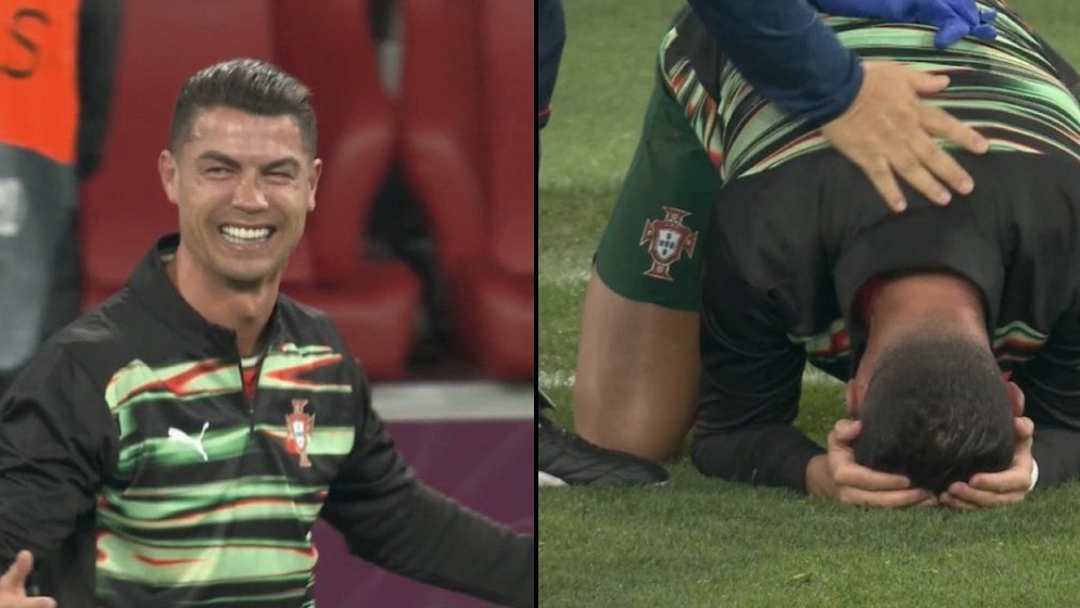 Cristiano Ronaldo Overwhelmed with Emotion as Portugal Triumphs Over Spain in Nail-Biting Penalty Shootout for Nations League Glory