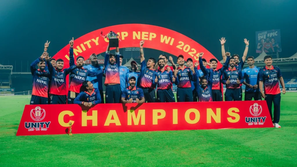 Nepal Celebrates Historic 2-1 Series Win as West Indies Escape Whitewash!