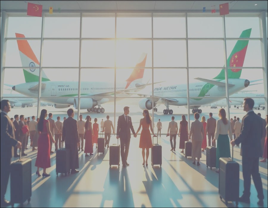 India and China Launch Direct Flights, Sparking Economic Growth and Strengthening Ties