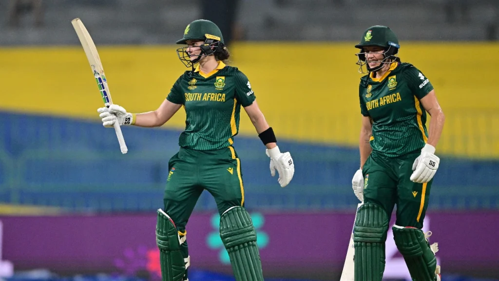 Women’s World Cup: South Africa Surges Past Pakistan in Rain-Delayed Showdown, Seizing Top Spot