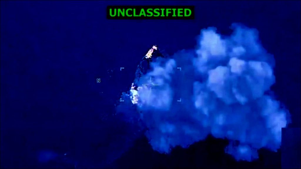 US Military Takes Down Drug-Smuggling Vessel in the Eastern Pacific, Hegseth Reports