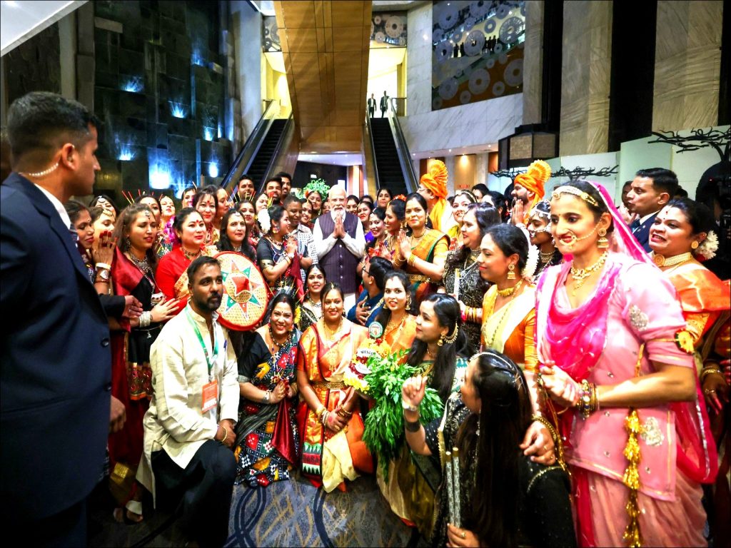 Indian Diaspora in Johannesburg Rolls Out the Red Carpet for Prime Minister Narendra Modi