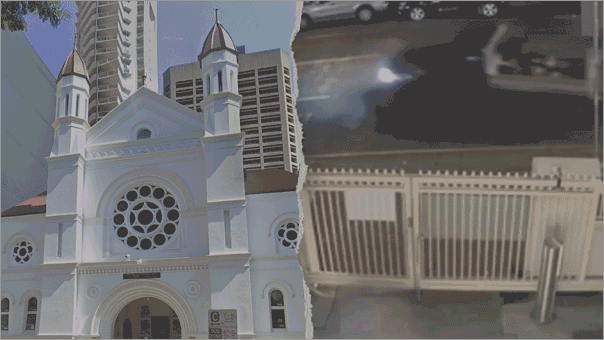 Shocking Footage Captures Truck Colliding with Brisbane Synagogue in Possible Hate Attack