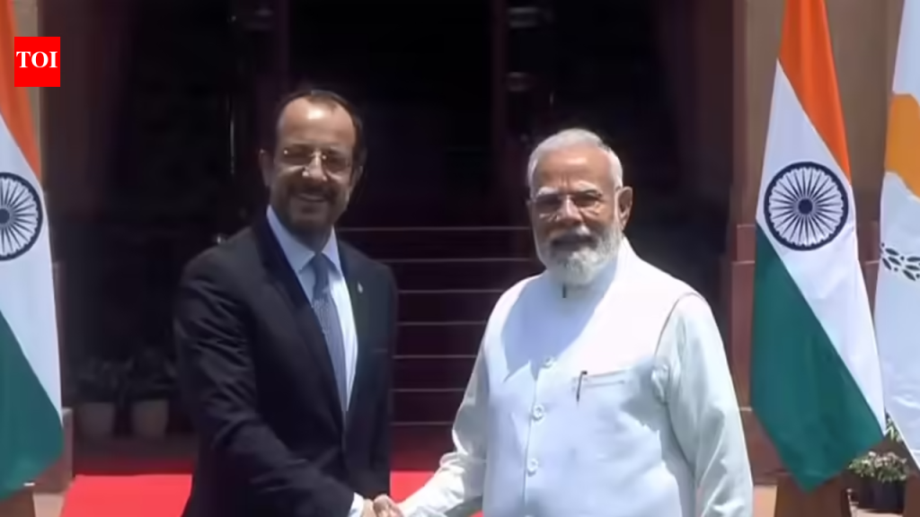 India and Cyprus Strengthen Bonds with Pact to Combat Terrorism