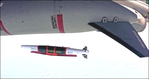 India Conducts First Flight Test of TARA Air-Launched Weapon