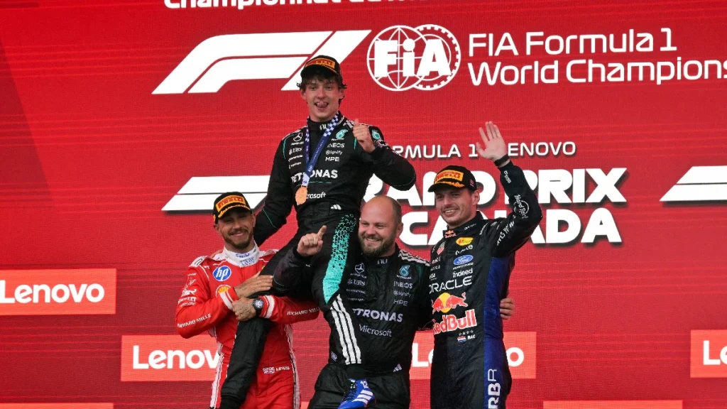 Canadian GP: Lewis Hamilton Seizes Ferrari Milestone as Kimi Antonelli Makes F1 History