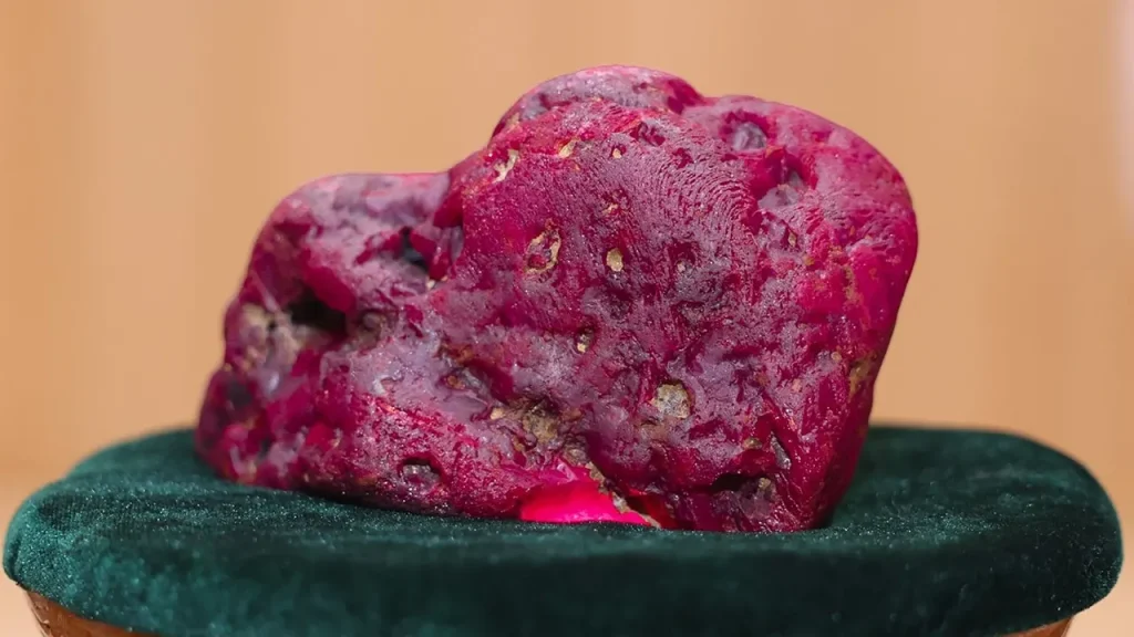 Stunning Ruby Discovered Amidst Turmoil in Burma