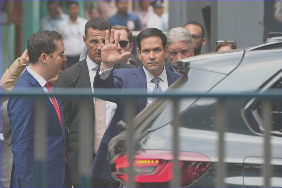 Rubio Touches Down in India for Upcoming Quad Summit