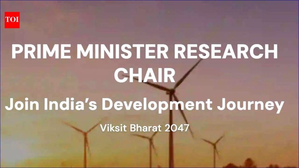 PM Research Chair Initiative 2026: Indian-Origin Scholars Worldwide Encouraged to Apply – Get the Full Scoop!