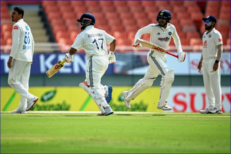 Pant Shines with 81 as India Ramps Up 475-6 Against Afghanistan