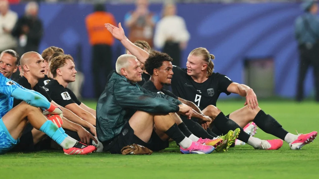 FIFA World Cup 2026: Erling Haaland and Norway Toast Round of 32 Success with Viking Flair – Watch the Celebration!