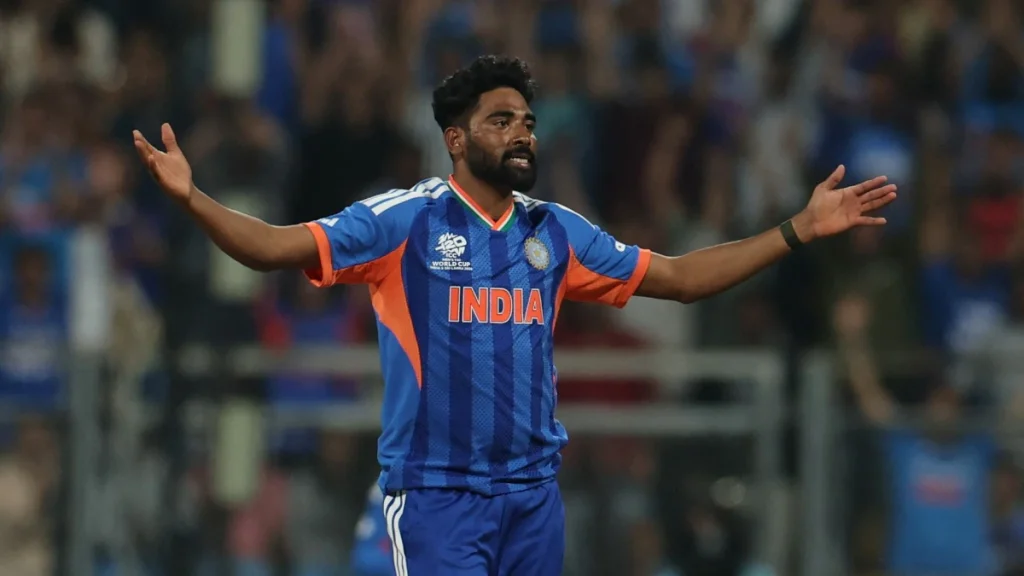 Mohammed Siraj Steps Back from India’s T20I Adventure in England and Ireland