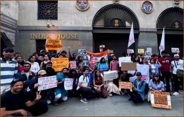 Indian Diaspora in the UK Rallies Against Delhi Police Actions