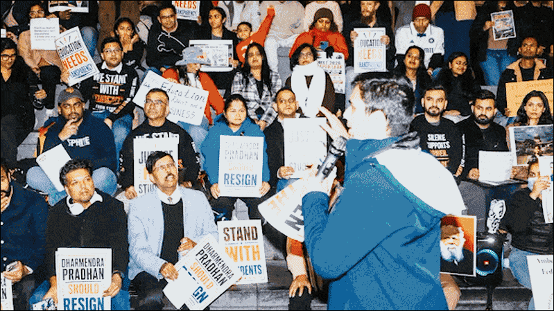 Sydneysiders Rally in Global Protest, Sharing Their Voices Against Indian Politicians
