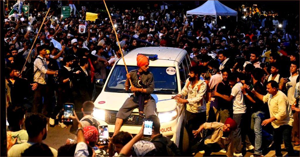 India Protest Movement Stages Capital Sit-in Amid Police Action on Protesters