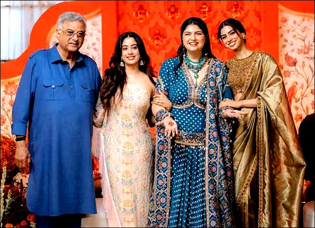 Janhvi and Khushi Kapoor Host a Secret Mehendi Celebration for Anshula Kapoor!