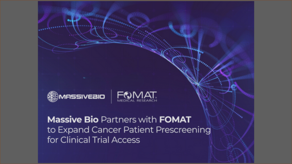 Massive Bio Enhances Cancer Patient Screening with FOMAT Collaboration