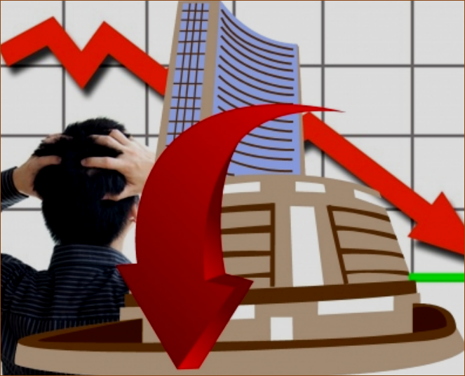 Sensex and Nifty Slip as Financial Shares Drag Down Market