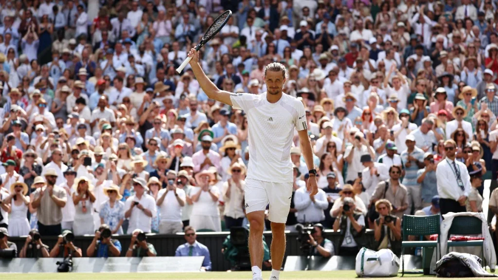Wimbledon: Alexander Zverev Shatters Arthur Fery’s Hopes to Reach First Final