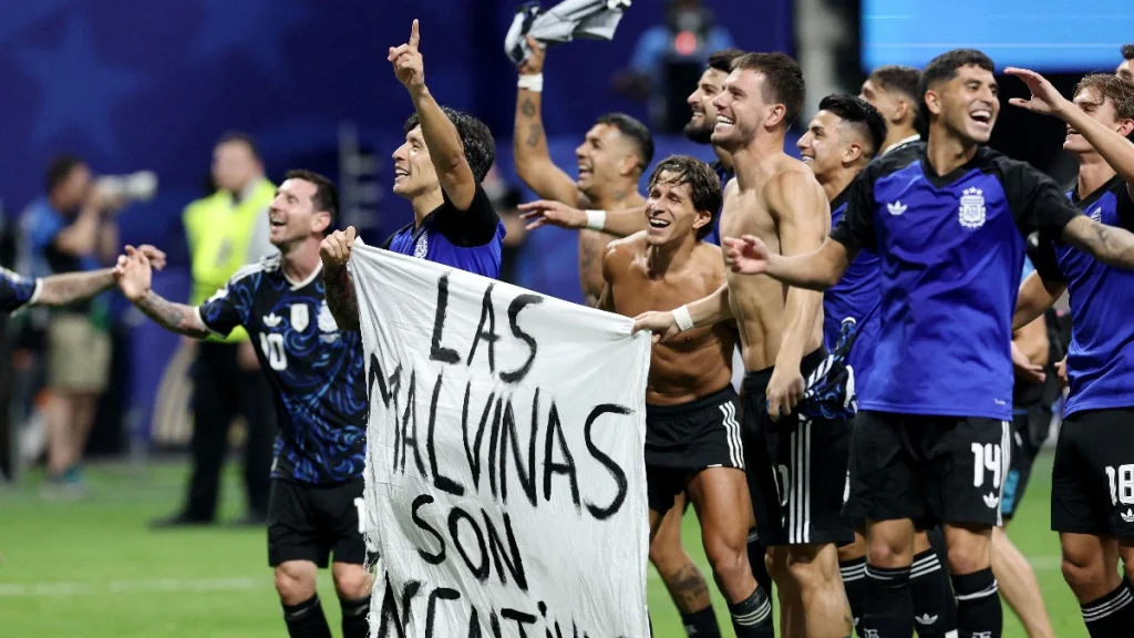 Argentina’s Falklands Flag Tribute Following England Triumph May Violate FIFA Regulations