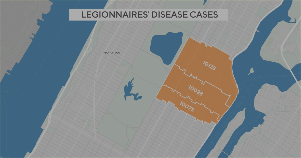 Tragic Outbreak: Three Lives Lost in Upper East Side Legionnaires’ Disease Wave, NYC Health Officials Report