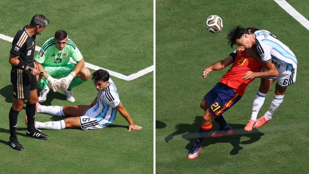World Cup Showdown: Lisandro Martinez’s Intense Performance Cut Short by Injury, Ignites Passion Among Man United Fans