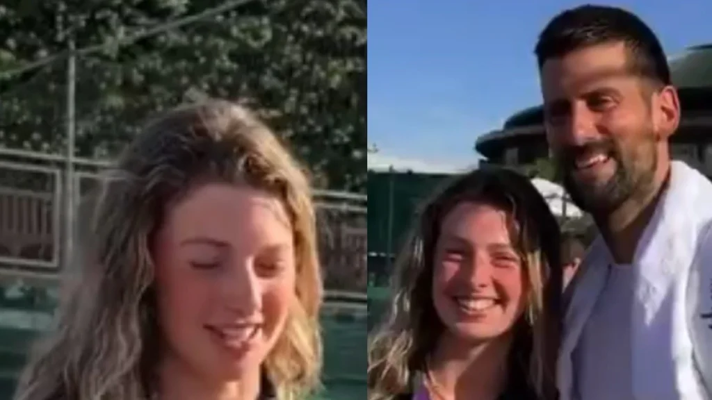 Wimbledon Surprise: Novak Djokovic Gifts Signed Cap to Ball Girl After Hilarious Prank