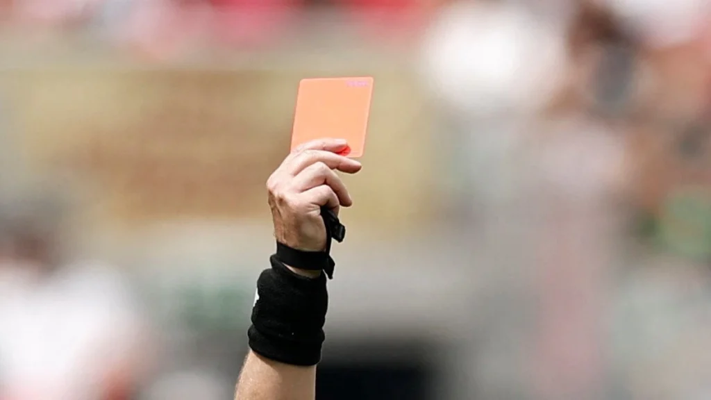 Brazilian Player Shocks Fans with Red Card for Sideline Urination