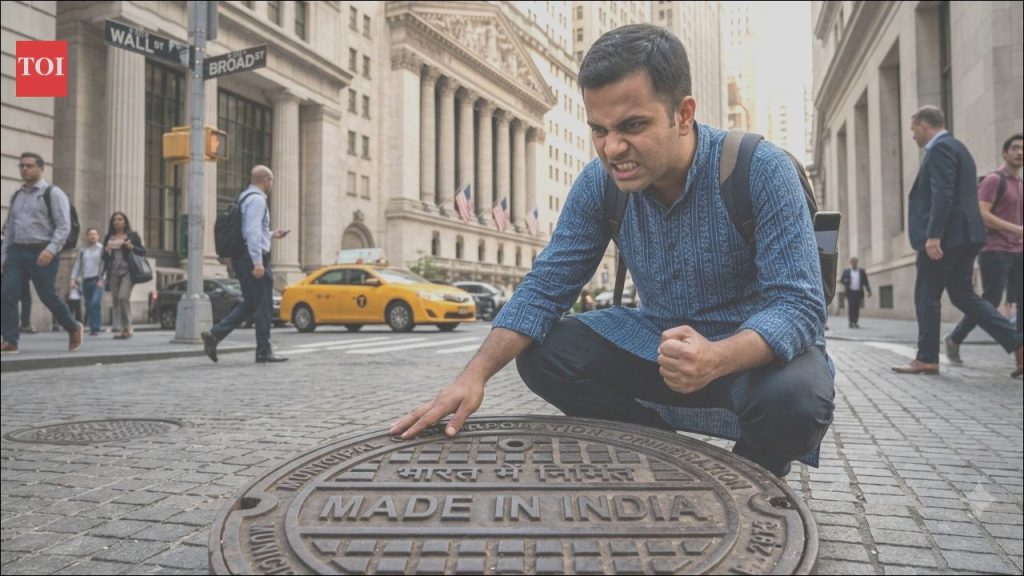Indian-Made Manhole Covers Spark Debate in New York: A Local’s Critique Ignites Online Response