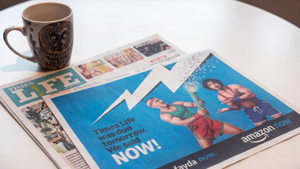 Amazon NOW Launches Dynamic Campaign to Bring Tomorrow’s News Today