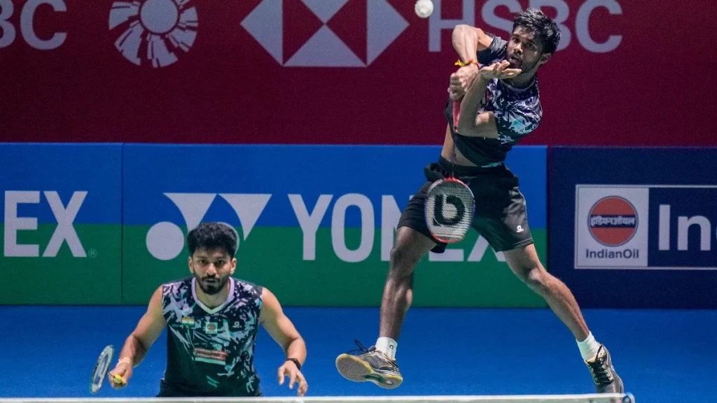 India Shines on Day 1 of BWF World Championships: MR Arjun and Hariharan Amsakarunan Move to Round of 32!