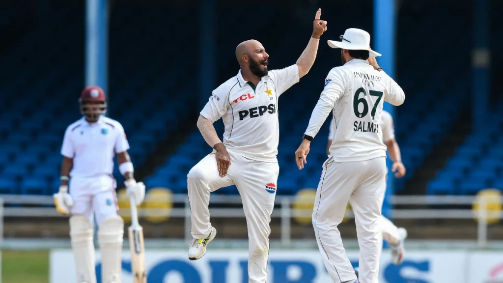 Pakistan Secures First Away Test Victory in Years, Defeating West Indies by Eight Wickets