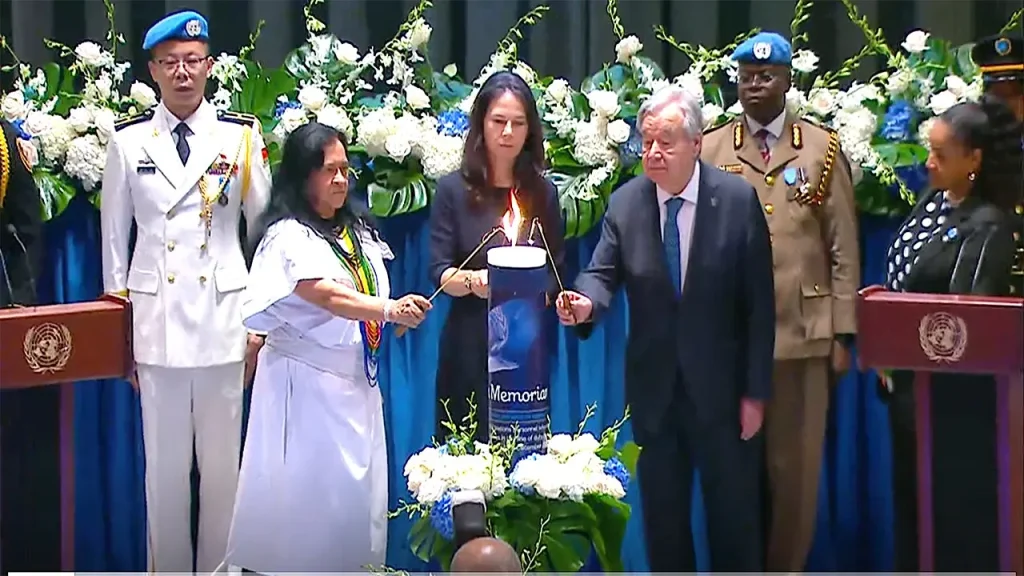 UN Memorial Pays Tribute to Ex-Staff Member Linked to Hamas Activities