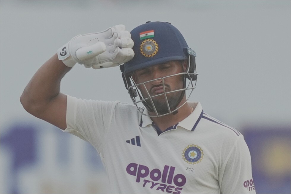 India finishes Day 2 at 447-8 in rain-hit first Test against Sri Lanka