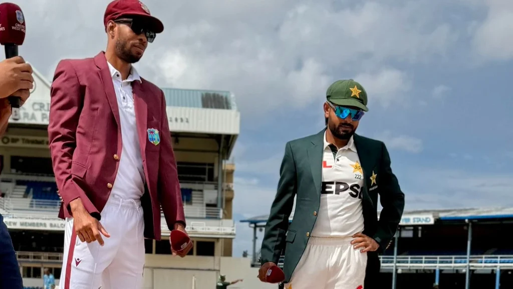 West Indies vs Pakistan 2nd Test Day 1: Real-Time Scores and Highlights from Trinidad