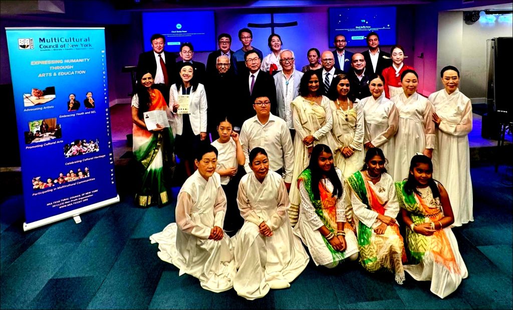 Dr. Vipul Patel and Nanda Surendra Recognized at India-Korea Independence Day Festivity by Shanti Fund