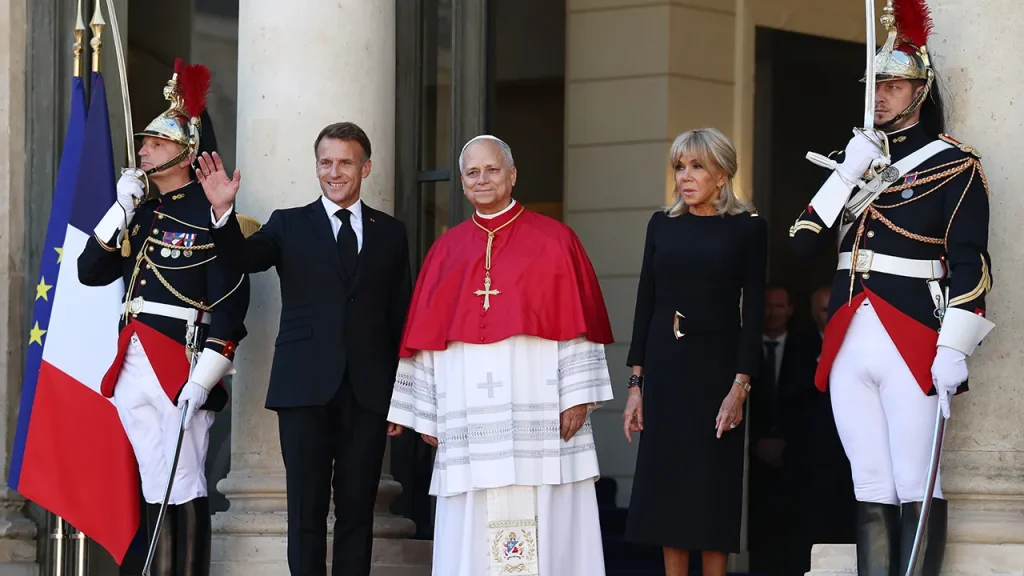 Pope Leo XIV Sets Foot in France Ahead of Anticipated Mass for 1 Million Faithful in Paris