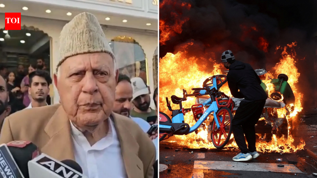 Evening Digest: Farooq Abdullah’s Controversial Remarks on Pakistan Ignite Debate; France Protests Erupt Amid Tight Security & More | India News