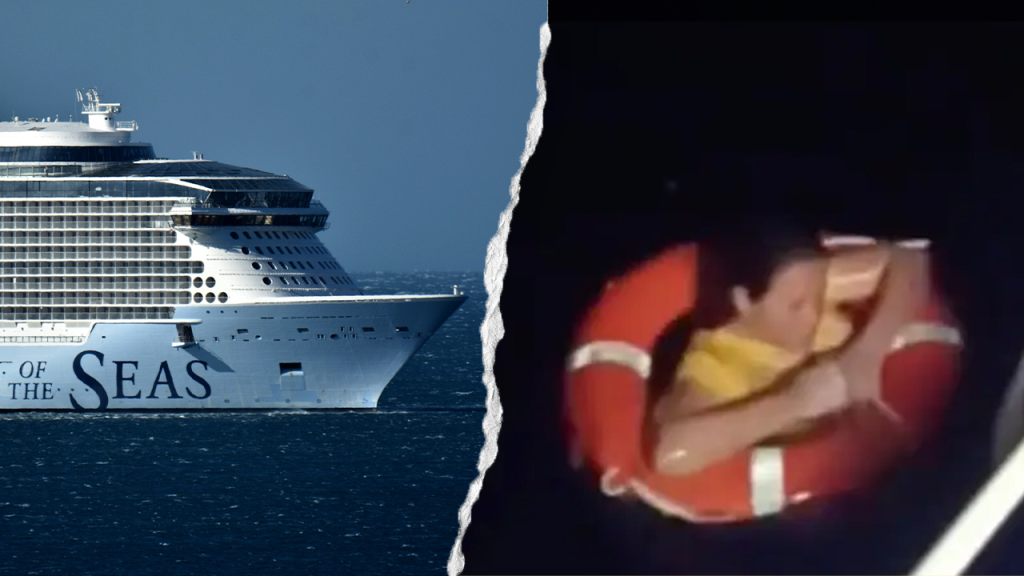 Brave Woman Saved After 20-Hour Ordeal Adrift from Royal Caribbean Cruise
